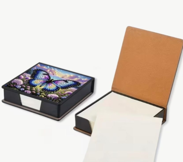 Diamond Painting Notizblock Schmetterling